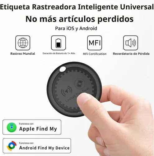 Vista 3 de Mini rastreador GPS para vehículos (compatible con iOS y Android), dispositivo magnético oculto de seguimiento de automóvil, sin tarifa mensual