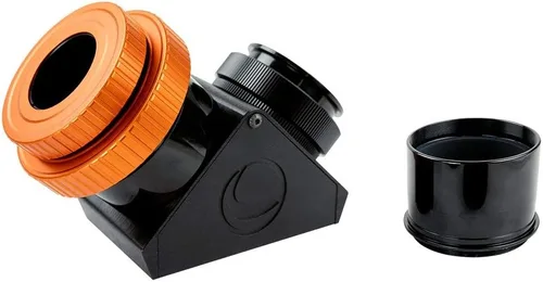 Vista 4 de Celestron 93573 Dielectric Star Diagonal 2" con bloqueo giratorio y ocular 93433 Luminos 0.748 in (plata/negro)