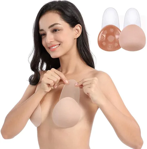 Vista 2 de UOTJCNR Sujetador adhesivo invisible para mujer
