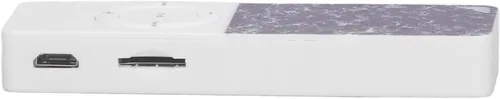 Vista 6 de Reproductor de MP3, reproductor de música MP3 multifunción delgado clásico, reducción de ruido de 180 mAh, reproductor MP3 portátil de alta