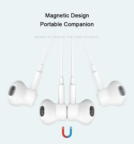 Vista 2 de BENEWY ME530 Auriculares con cable, auriculares con cable con micrófonos Inline control mic, stereo bass sound, plug & play, lightweight in-ear