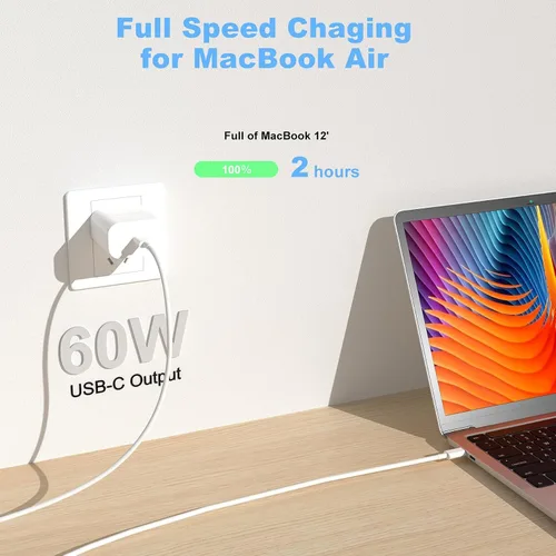 Vista 4 de Paquete de 2 cables de carga USB C a USB C de 3 pies y 60 W, cable de carga rápida tipo C a tipo C, para iPhone 16 E/17/Air/15/Pro/Plus/Pro Max