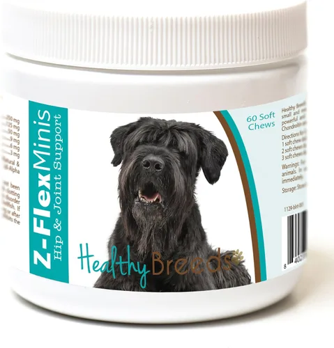Vista 88 de Healthy Breeds Affenpinscher Z-Flex Minis - Masticables suaves para cadera y articulaciones, 60