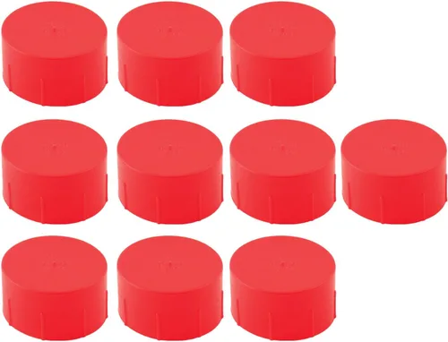 Vista 3 de Allstar ALL50801 - Tapón de plástico rojo para rosca -3AN y 3/8-24, (paquete de 20)