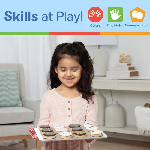 Vista 5 de Melissa & Doug, set para cortar y hornear galletas., Anaranjado