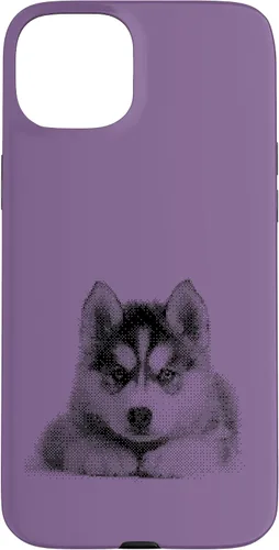Vista 9 de Chic Husky Puppy for Dog Mom and Paw Parents Case for iPhone 16