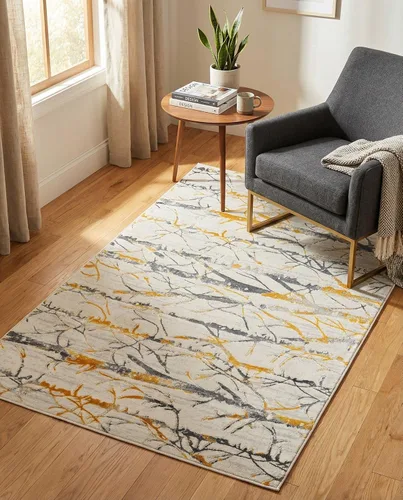 Vista 35 de Rugs.com Alfombra de la colección Finsbury, alfombra mediana gris de 2 x 3 pies, perfecta para salas de estar, comedores grandes, planos abiertos