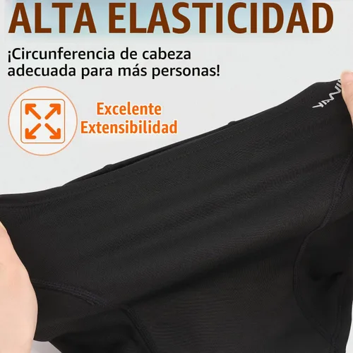 Vista 3 de Pasamontañas de esquí para hombres y mujeres, máscara térmica de invierno Negro