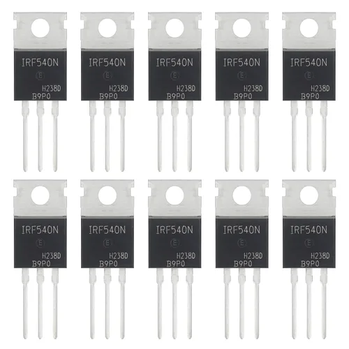 Vista 23 de 2N2222 2N2222A Transistores amplificadores NPN de silicio TO-92 60V 800mA (Paquete de 200 piezas)