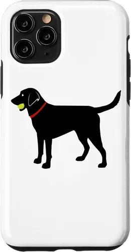 Vista 29 de Labrador Retriever Fetch, Black Lab Play Ball Dog Lover Gift Case for iPhone 17