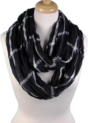 Vista 21 de Bufandas de moda a cuadros y cuadros Infinity de Scarfand's Tartan