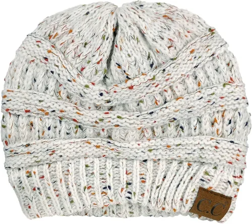 Vista 490 de C.C Trendy Warm Chunky Soft Stretch Cable Knit Beanie