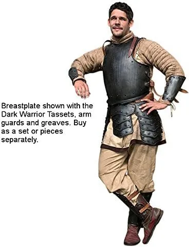 Vista 8 de Armor Breastplate Dark Warrior - Epic Dark Large - Gris Armour