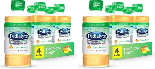 Vista 12 de Pedialyte Advanced care, solución oral de electrolitos, 0.26 gal, 8 unidades, 1, 1