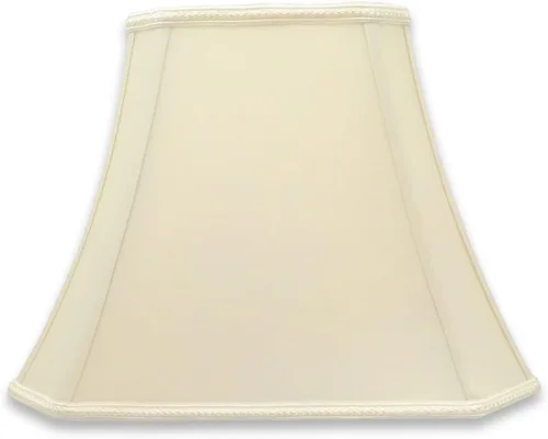 Vista 9 de Royal Designs - Pantalla rectangular con esquinas cortadas, diseño de campana, oro antiguo, (4.5 x 5.5) x 7.5 x 10 x 8 pulgadas