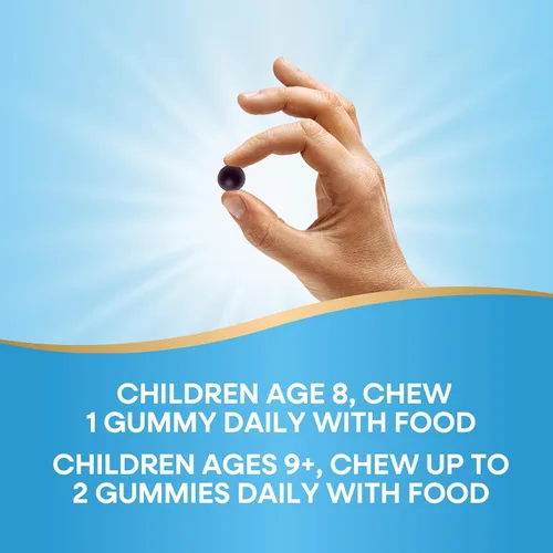 Vista 6 de Nature's Way Gomitas frescas y calmadas para niños, apoyan un estado de ánimo tranquilo en niños a partir de 8 años*, bálsamo de limón, magnesio