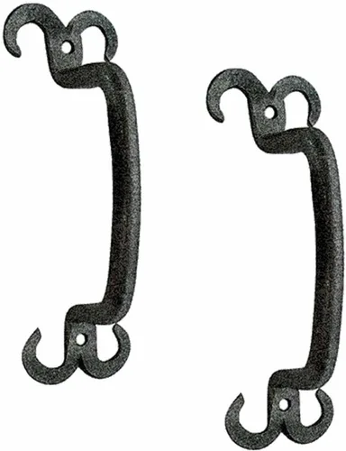 Vista 25 de Renovators Supply Pomo Negro para Gabinete de 4.5 pulgadas Estilo Jaula de Pájaros Tiradores para Cajones