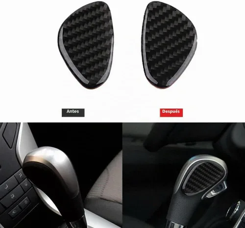 Vista 2 de Accesorios para interior de coche de 16 piezas de fibra de carbono, juego completo para Chevrolet Cruze 2009-2015