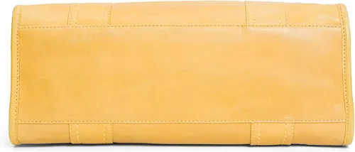 Vista 4 de Frye Melissa - Bolso de cuero con cremallera, Marrón