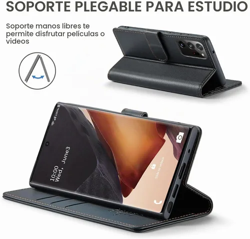 Vista 4 de FLIPALM Funda tipo cartera para Samsung Galaxy Note 20 Ultra 5G, color Negro