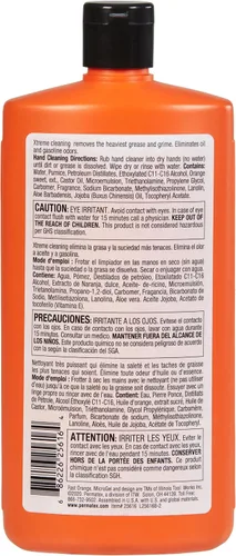 Vista 2 de Permatex 25618 limpiador rápido para manos naranja, Xtreme, 1 galón, 15 oz.