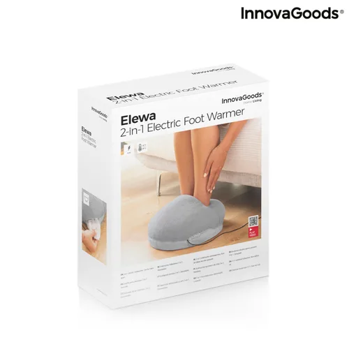 Vista 14 de InnovaGoods Calentador de pies eléctrico unisex con diseño ergonómico y portátil, 3 niveles de temperatura ajustables