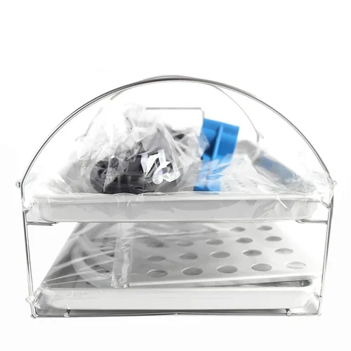 Vista 5 de Acero inoxidable de alta presión de la caja de vapor de la autoclave 18L del equipo de laboratorio E218