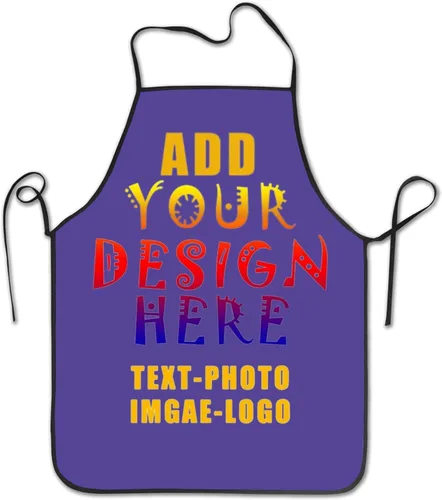 Vista 43 de Delantal personalizado personalizado para mujeres y hombres, delantales de cocina para cocinero, nombre personalizado, texto, logotipo, imagen