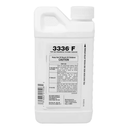 Vista 2 de Nufarm Fungicida sistémico de amplio espectro 3336F para jardines y césped, 1pt