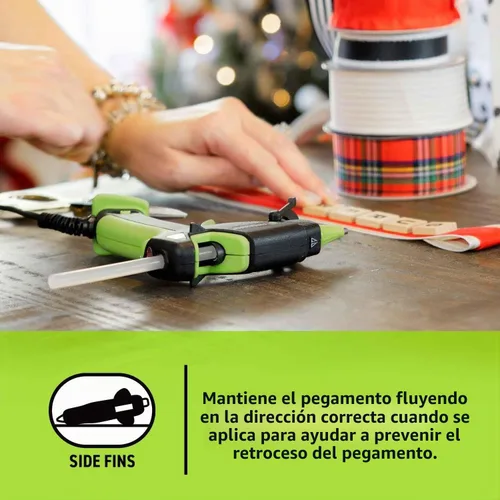 Vista 5 de Surebonder Mini pistola de pegamento caliente con doble temperatura y apagado automático, 20 vatios para calentamiento rápido y flujo de pegamento