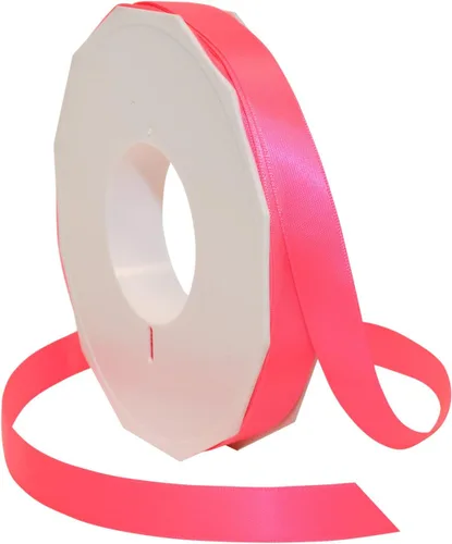 Vista 9 de Morex Ribbon Neon Brights Satinado, 5/8 pulgadas por 50 yardas, azul rey