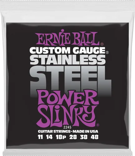 Vista 3 de Ernie Ball Extra Slinky - Cuerdas de guitarra eléctrica de acero inoxidable, calibre 8-38 (P02249)