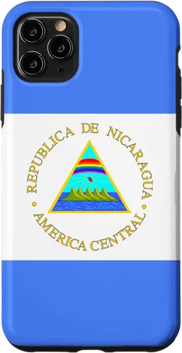 Vista 13 de Funda para iPhone 17 inspirada en el escudo de armas de Nicaragua