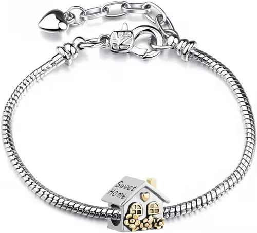 Vista 2 de Sweet Home Family House - Abalorio compatible con pulseras Pandora