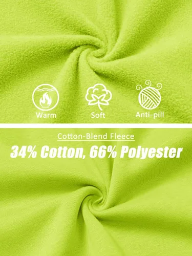 Vista 5 de MAGCOMSEN Sudadera corta con capucha para mujer, forro polar, con cremallera completa, con bolsillos
