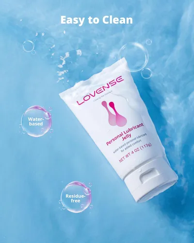 Vista 9 de LOVENSE Jalea lubricante personal, lubricación duradera a base de agua