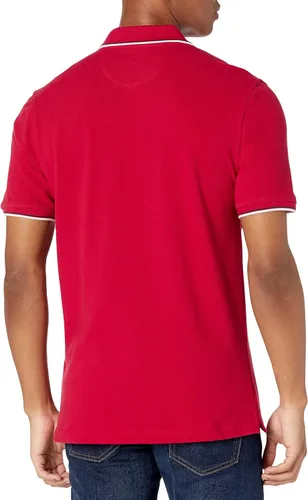 Vista 3 de Tienda Essentials Men's Slim-Fit Cotton Pique Polo Shirt