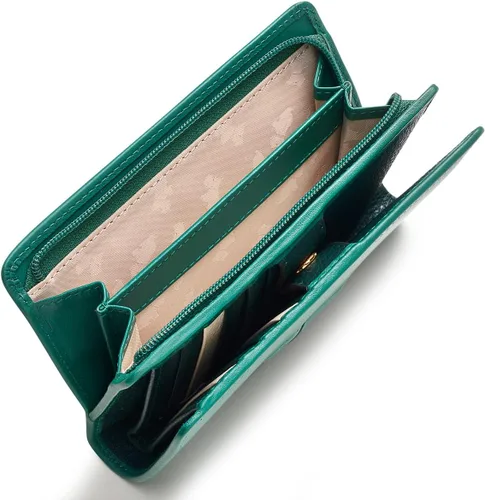 Vista 4 de Radley London Puffy Radley - Billetera mediana, Albahaca, Minimalista