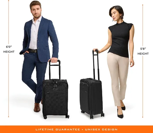 Vista 22 de Briggs & Riley Spinner, Negro, 22-inch Baseline Essential Carry-On, Briggs & Riley Spinners de línea base