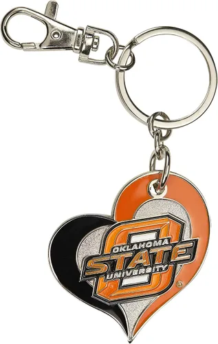 Vista 30 de aminco NCAA unisex-adulto Llavero de Corazón Espiral