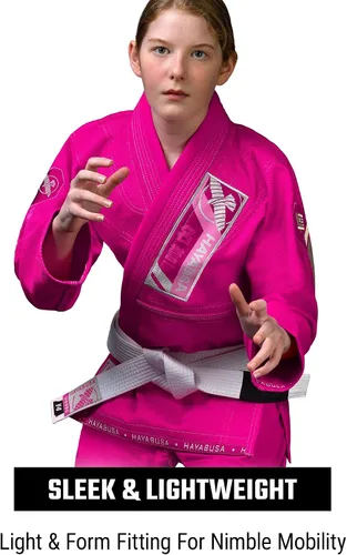 Vista 3 de Hayabusa Ascend Lightweight Jiu Jitsu Gi Kids