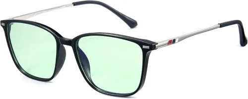 Vista 9 de Cyxus Lentes de bloqueo de luz azul para mujeres y hombres, para 00-negro-8208t02US