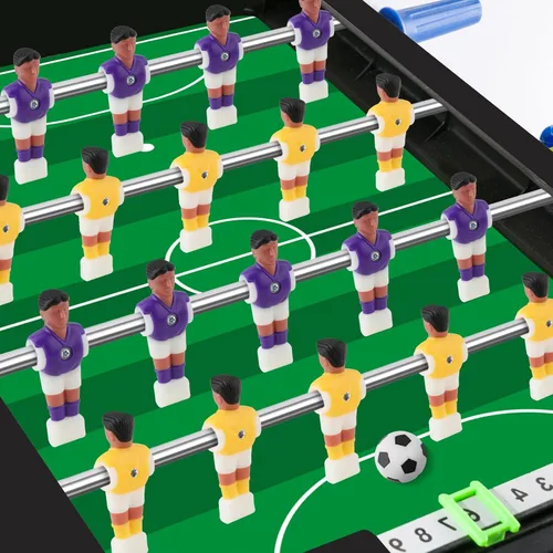 Vista 3 de Foosball Hombres Set Futbolín Jugador de Mesa de Fútbol Jugadores de Fútbol Piezas Jugador de Futbol
