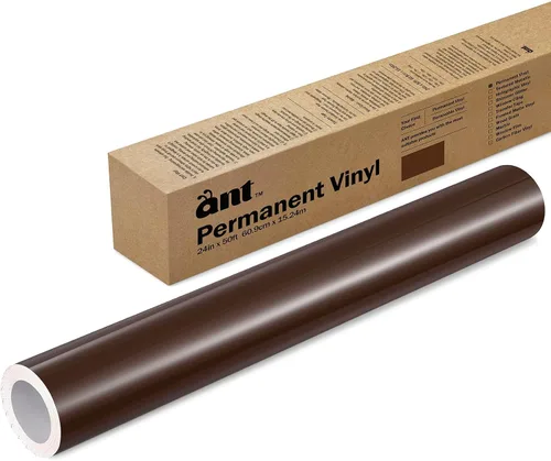 Vista 65 de ANT Melocotón, rollo de vinilo permanente de 24" x 4,5 m, rollo de vinilo adhesivo, para proyecto DIY, calcomanía, pegatina, compatible con Cricut