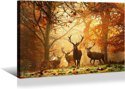 Vista 26 de YONICA Lienzo de pared de animales de la naturaleza, pintura de pared de águila, impresión artística de águila calva voladora impresa en lienzo