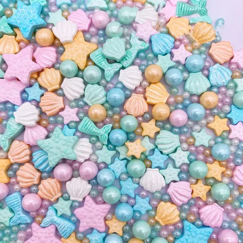 Vista 7 de Chispas de flores comestibles de primavera, chispas para helado, dulces para hornear, decoraciones comestibles para pasteles, adornos para cupcakes