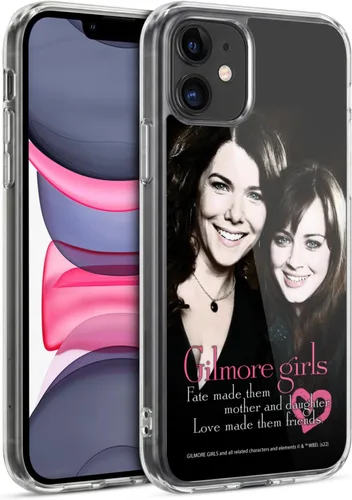 Vista 80 de Head Case Designs Gilmore - Funda negra a prueba de golpes con diseño de dibujos animados para niñas con licencia
