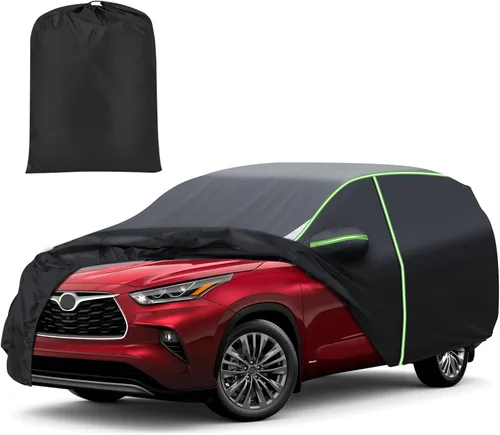 Vista 10 de Mixsuper Liner Funda para coche para BMW X3 2003-2026, 7 capas, funda impermeable para coche, accesorios para X3 con puerta con cremallera, tiras