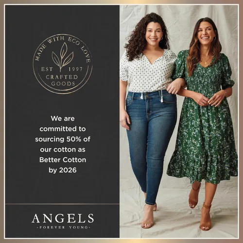 Vista 9 de Angels Forever Young Women's 360 Sculpt Bootcut Jeans