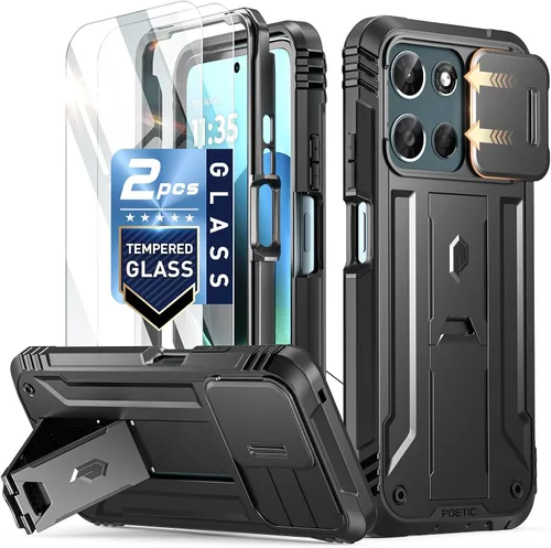 Vista 10 de Poetic Revolution - Funda para Motorola Moto G 5G 2023 [no para la versión 2022], [probada contra caídas de grado militar de 20 pies], funda
